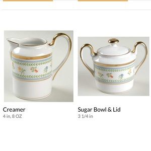 Christian Dior Sugar and Cream Set